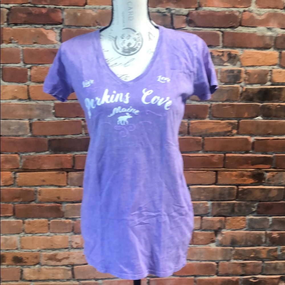 EMI lavender t shirt large NWT